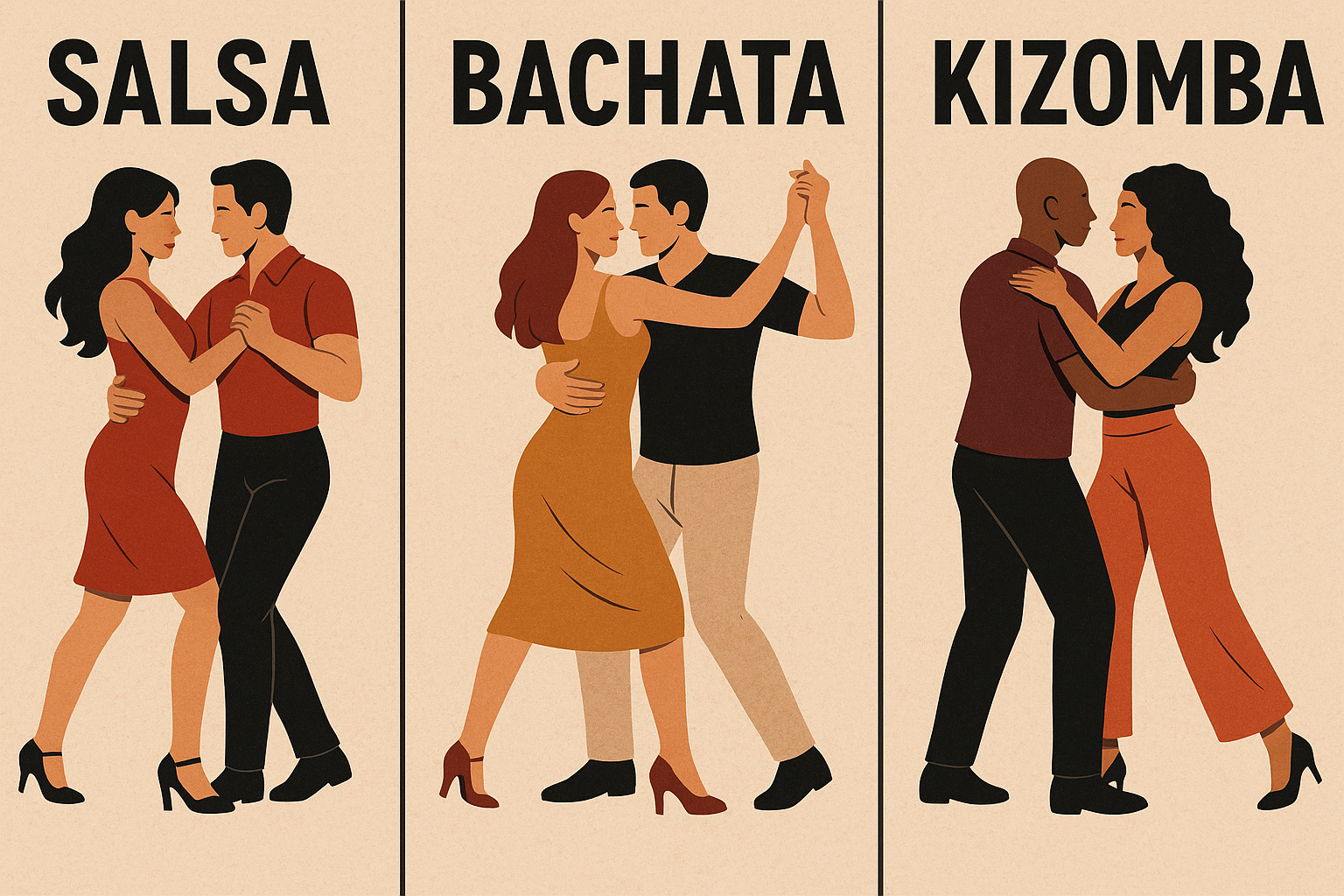Clases de salsa, bachata y kizomba